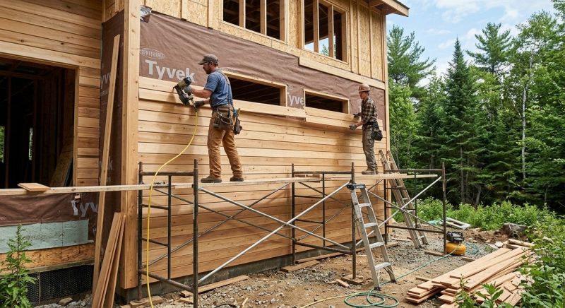 Wood Siding Installation in Linden, TN