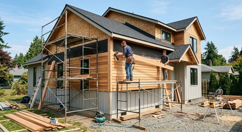 Wood Siding Installation in Lobelville, TN