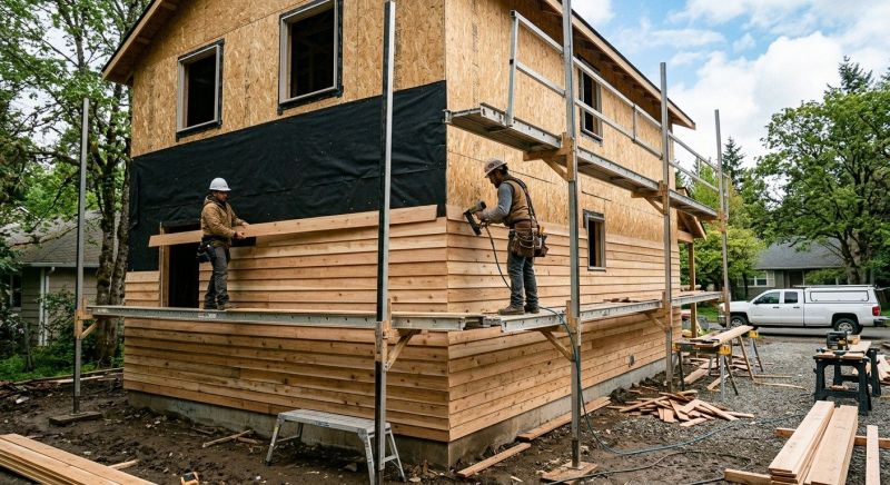 Wood Siding Installation in Waynesboro, TN