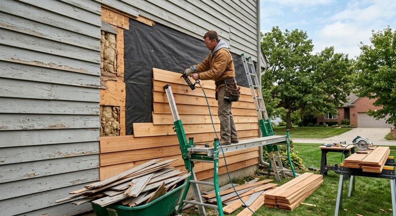 Wood Siding Replacement in Hickman County, TN