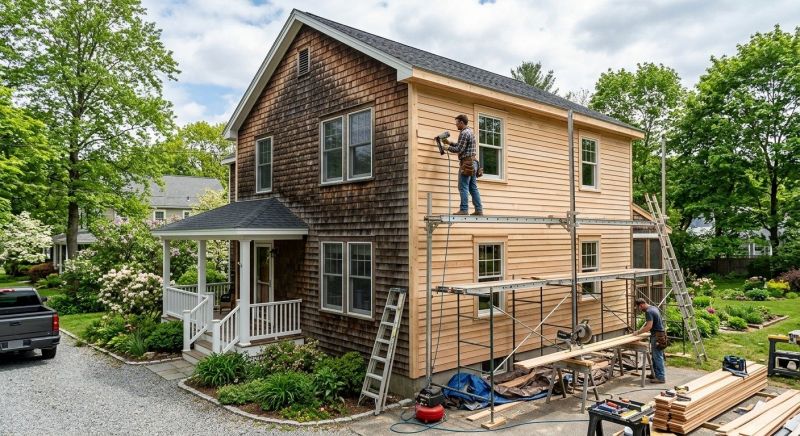 Wood Siding Replacement in Linden, TN