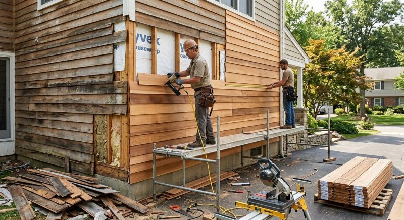 Wood Siding Service in Linden, TN