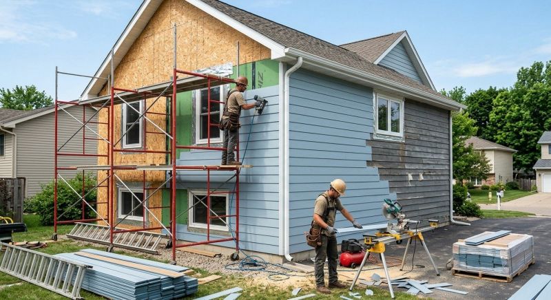 Cement Siding Replacement in Linden, TN