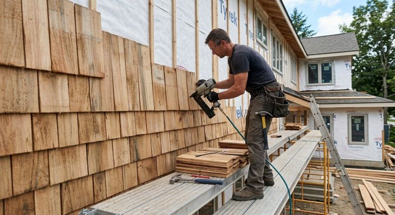 Shake Siding Installation in Hohenwald, TN